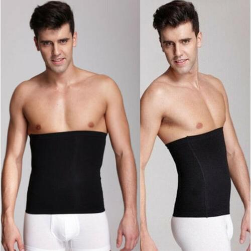 Fat Burning Mens Shapers Male New Slimming Lift Body Shaper Tummy Belt Underwear Waist Support Shaper Black