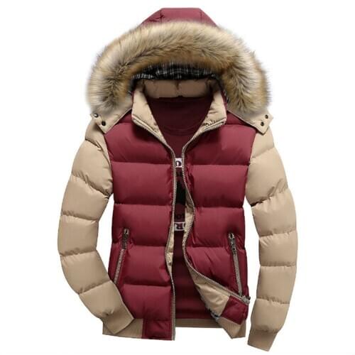 Men Winter Jackets Mens Coats Fleece Warm Thick Outerwear Windproof Casual Coat With Hooded Male Parkas Fashion Brand Clothing