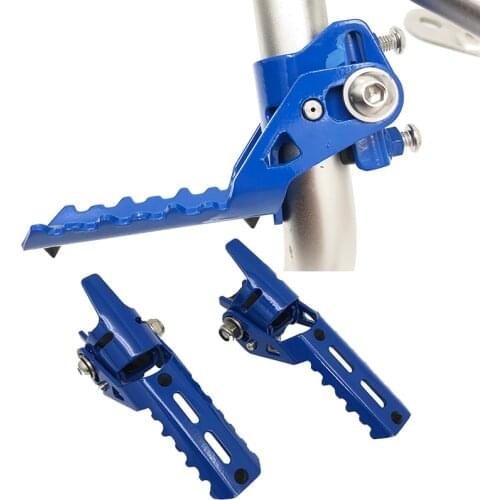 Motorcycle Highway Front Foot Pegs Folding Footrests Clamps 22mm 25mm For BMW R1200GS LC R 1200 R1200 GS adv adventure 2013-2019
