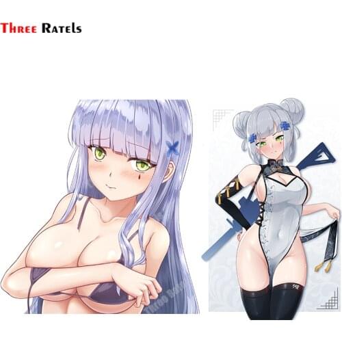 Three Ratels A778 Hk416 Airls Frontline Personalized Anime Stickers Waterproof Occlusion Scratch Bumper Decor Decals