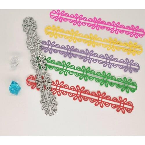 Hollow bilateral pattern heart-shaped decorative lace metal cutting mold scrapbook DIY photo album photo frame decoration card