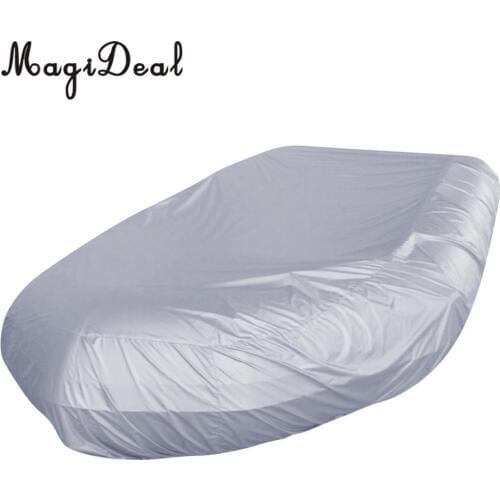 Durable Waterproof UV Sun Protection Inflatable Boat/Dinghy/Tender Cover Shield Storage Suits 2.3-5.2m/7.5-17ft Boat