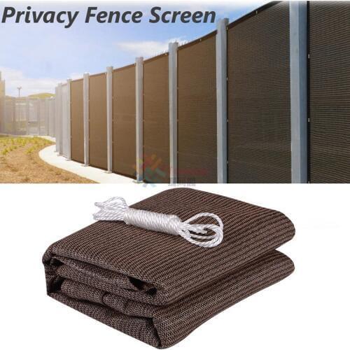 Customer Size Thicken 220GSM Hi-Quality Sunshade Net Coffee Balcony Adorn Fence Home Garden Sunsreen Shade Cover Outdoor Netting