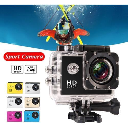 Sport Action Camera HD 1080P Mini Underwater Camcorder Outdoor DVR Deportiva Camara Acuatica Micro Surveillance Video Photo Cam