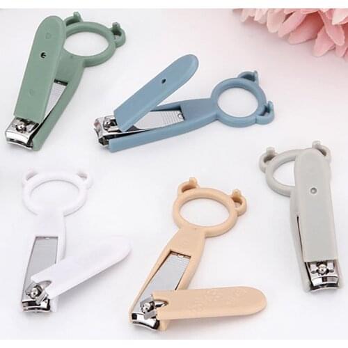 Kapmore Toenail Clipper Portable Versatile Cartoon Nail Trimmer Cell Phone Stand Fingernail Cutter Plier Pedicure Tool