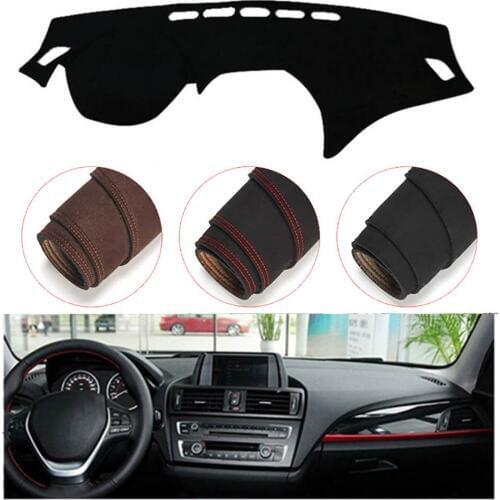 Console Dashboard Suede Mat Protector Sunshield Cover Fit For BMW 1 Series 2011-2016