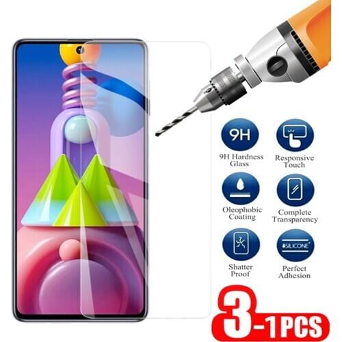 Screen glass 1-3 Pcs Film For Samsung Galaxy M51 M31S M31 M21 M11 M01 Screen protector For samsung m51 m31s m21 m11 m01 Film