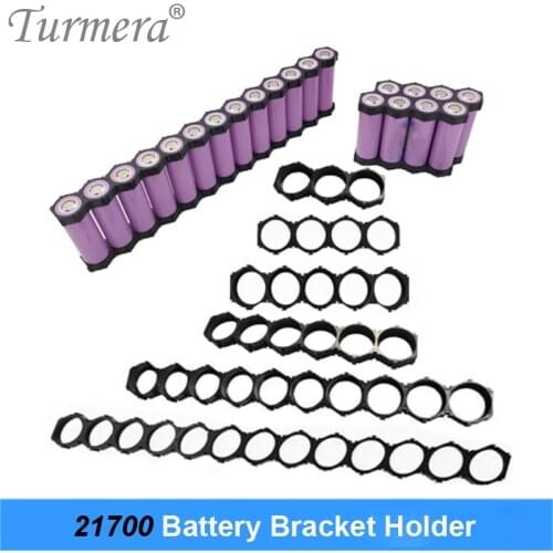 10Piece 21700 Lithium Battery Holder Bracket Module DIY Brackets Case 21700 Spacer Assembly Group for E-bike Battery Use Turmera
