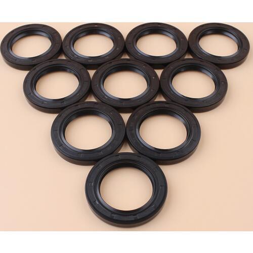 10Pcs/lot Crankcase Crankshaft Oil Seal Fit Honda GX340 GX390 188F 5kw 6.5kw Engine Motor Gasoline Petrol Generator 35x52x7mm