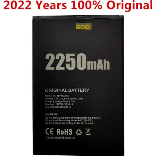 100% Original New BAT1850122250 Replacement 2250mAh Battery For Doogee X11 Battery Mobile Phone Battery batteries