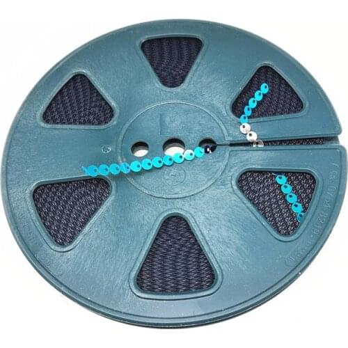 12pcs Two Side Sequins (8840) Length 95meters/reel Size 3mm/5mm/7mm sequins Reel Side hole sequin reels for embroidery