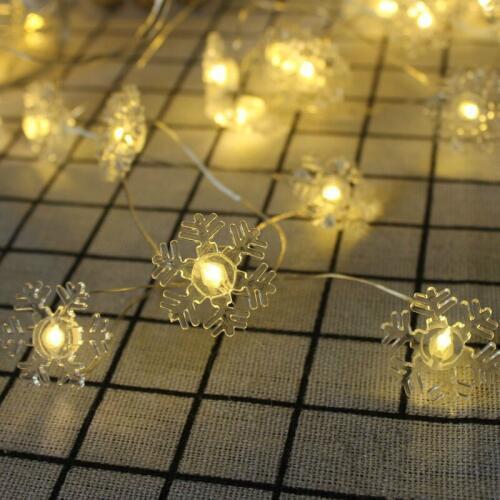 2m Copper Wire Led String Lights Garland Christmas Decorations for Home Outdoor Navidad Fairy Lights Natal Decor New Year Gift