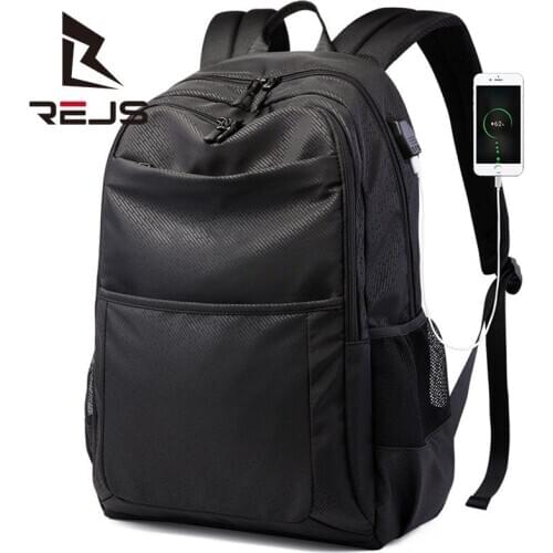 2020 Winter Canvas Men Backpack Large Capacity Oxford Laptop Backpacks Usb Charge Light Weight Travel Multifunction Bag 3635