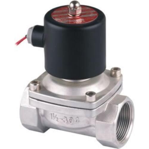 Free Shipping 2PCS/LOT New Brass 12V DC 1.5" Electric Solenoid Valve Water Air Fuels Gas Normal Closed 2S400-40 VITON