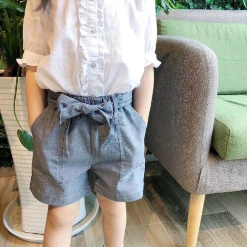Baby girls clothes summer kids shorts girl 100% cotton high quality shorts bow summer toddler girl shorts