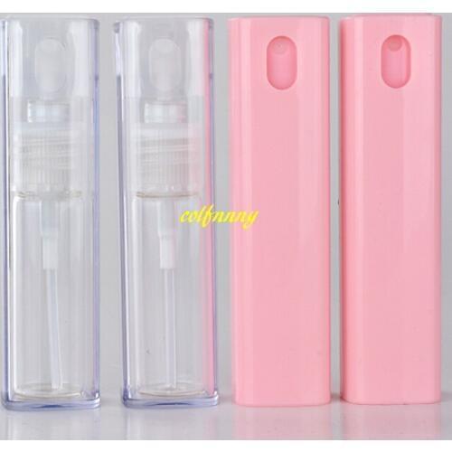 300pcs/lot 10ml Travel Portable Perfume Bottle Drawer Spray Bottles sample empty containers atomizer Mini refillable bottles
