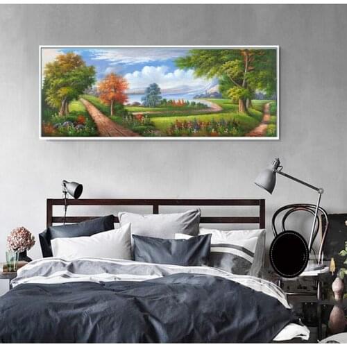 Classical Landscape Oil Painting Picture HD Prints on Canvas Modern Wall Art Home Decor Living Room Colorful
