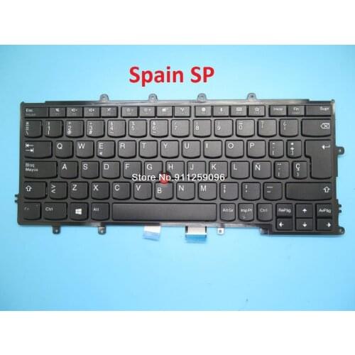 Laptop Keyboard For Lenovo For Thinkpad X240 X240S X250 X260 X270 A275 Spain SP Brazil BR English US Italy IT Sweden SD