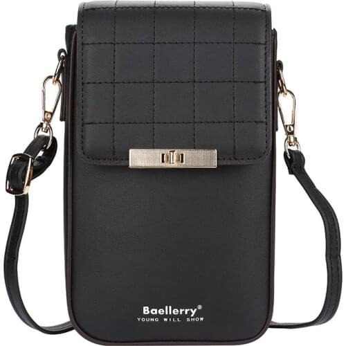 Wallet For Women 2021 Fashion Large-Capacity Mobile Phone Bag Female Shoulder Crossbody Leather Purses Card Holder Wallets