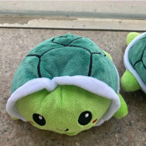 2021 New Cute Reversible Tortoise Plush Toy Big Eye Turtle Toy Boys Girls Birthday Gifts