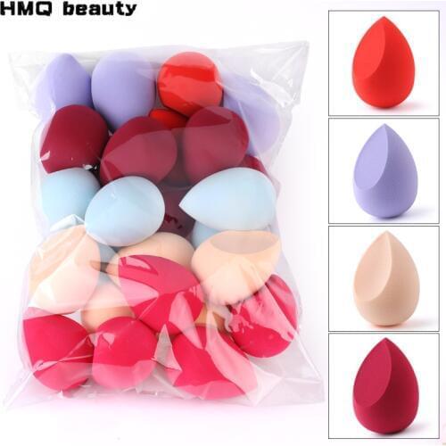 Wholesale Makeup Sponge Water Drop Bevel Cut Shape Foundation Concealer Smooth Cosmetic Powder Puff Make Up Blender Tool