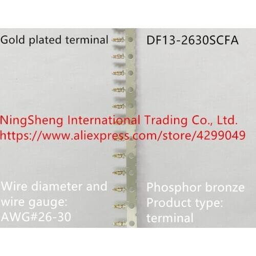 Original new 100% DF13-2630SCFA gold plated terminal connector