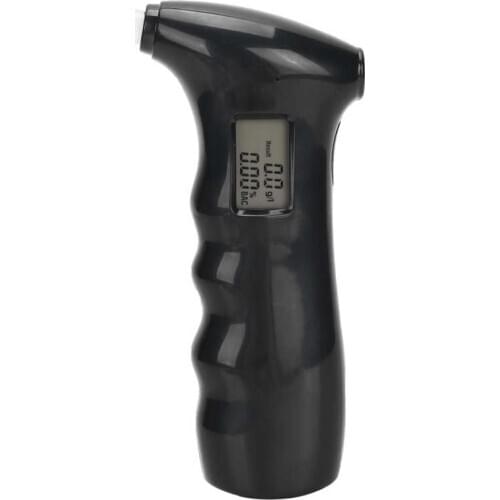 Portable Liquor Detector Self-Breathing Blowing Quick Response Testing Device Tool Black