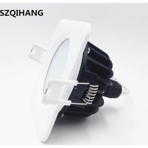 Hot Sale Dimmable 10W/12W/15W/20W Waterproof IP65 LED Downlight Warm Natural Cold White Recessed LED Lamp Spot Light