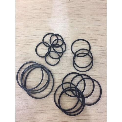 1bag 20pcs/bag DVD CD VCD Transmission belt all size folded lenth 2.5-5.5cm thickness 1.2mm rubber belt drive strap