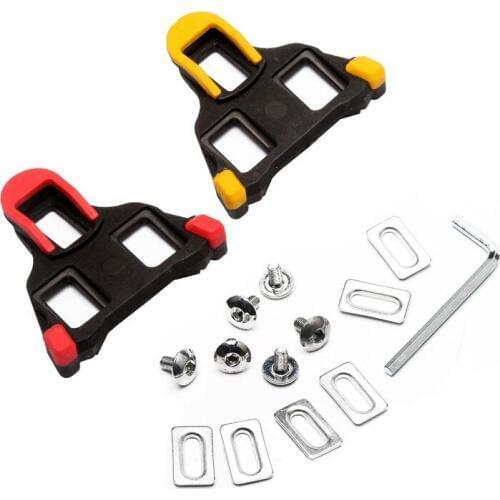 10 Pairs Road Bicycle Self-locking Cleats Cycling Shoes Accessories Bike Pedal Lock Card SM-SH11 SPD-SL Bike Shoes Lock