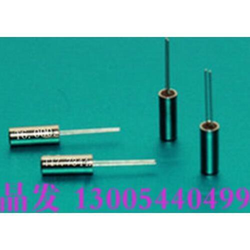 10pcs In-line cylindrical crystal oscillator 32.768KHZ 6PF+-5PPM 2*6 32.768K high precision JU206 resonator