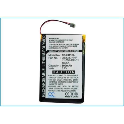 Cameron Sino 800mAh battery for SONY NW-HD1 MP3 Player PMPSYHD1