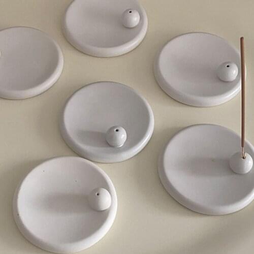 Concrete Incense Insert Holder Mold Cement Plaster Clay Mold Incense Stick Silicone Mold Aroma Diffuser Holder Concrete Mold