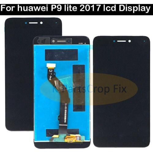 For Huawei P9 Lite 2017 LCD Display+Touch Screen 100% New Digitizer Screen Glass Panel For Huawei P9 Lite 2017