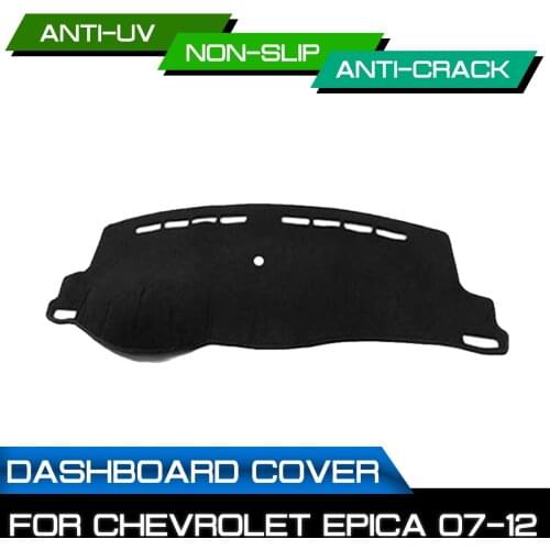 Car Dashboard Mat for Chevrolet Epica 2007 2008 2009 2010 2011 2012 Anti-dirty Non-slip Dash Cover Mat UV Protection Shade