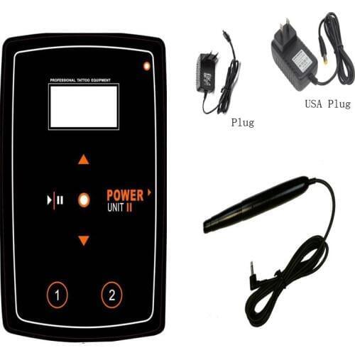 New Black Pen LCD Screen Dermograph Swiss Motor Permanent Makeup Eyebrow Lips Tattoo Machine For Easyclick