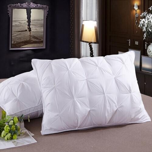 Soft Velvet Pillow Core Single Neck Pillows For Sleeping Bed Massage Pillows Home Decor Home Textile Cotton Hotel Pillow Core