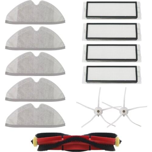 Soft Silicone Rubber Side Brush For Roborock S5 S6 T6 E2 E35 T4 T7 T7PRO Vacuum Cleaner Spare Parts cleaning brush