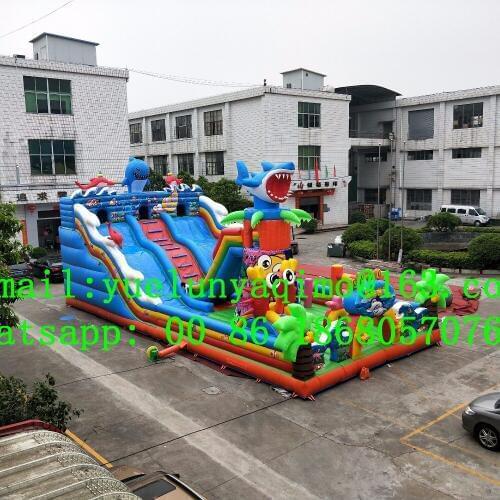 Factory direct inflatable castle / slide / Pool slides/water slides large adult childrens play for sale YLY-7105