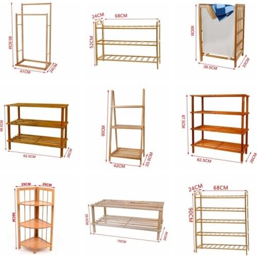 CASABLANCA shoe rack wood, bamboo, plastic, matalic, wooden shelf, kitchen shelf, bathroom, storage multicapa.2 3 4 5plants