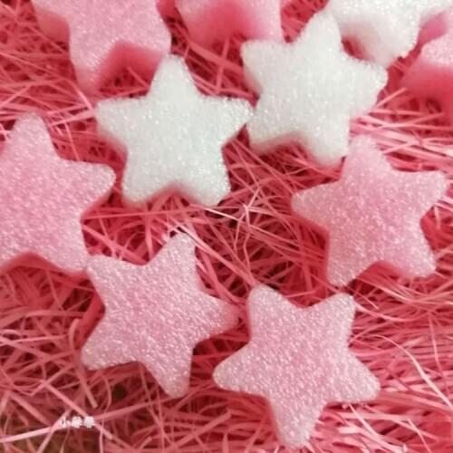 Cheapest 100PCS Five-pointed star foam filling material pearl cotton creative gift accessories express gift box filling material