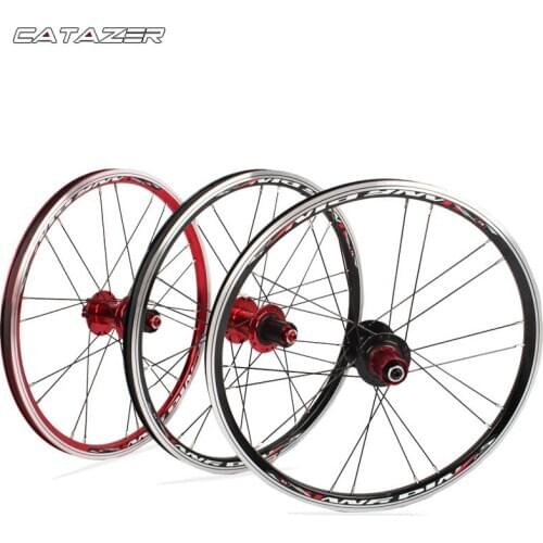 Folding Bike 20inch *1-3/8 V /disc Brake Front 2 Rear 5 Bearing Ultra Smooth Light 451/406 Wheels