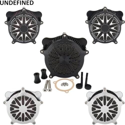 Air Filter Motorcycle CNC Air Clearn Intake Kit For Harley Touring Electra Street Glide Trike 2008-2016 Softail FLSS Dyna FXDLS