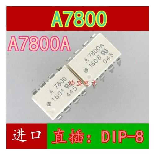 10pcs A7800A HCPL-7800A DIP8 A7800 HCPL-7800