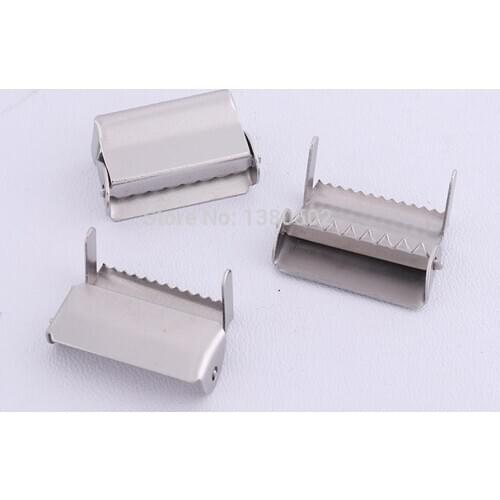 10pcs/lot metal 25*14mm strap clip Buckles and Hooks for garment backpack