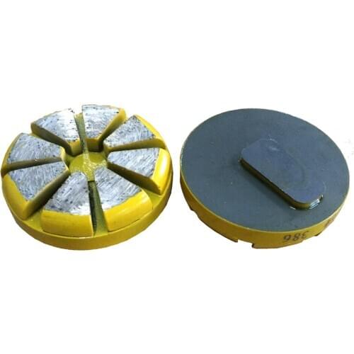 6pcs 16# Dia. 65mm Redi Lock Concrete Grinding Blocks