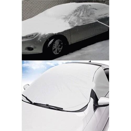 Automobile Windshield Side Window Sun And Ice Protector Miflon Waterproof Half Canvas Car