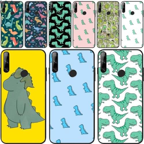Chenel Cartoon cute dinosaur DIY Case cover Shell For Huawei Y7 2019 Y 7 Y7Prime Y7 Prime 2019 Case