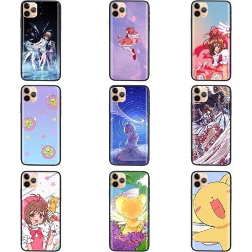 Black Waterproof Pretty Back Cardcaptor Sakura Sales For Mate 40 30 20X 10 lite plus pro Nova 8 Pro 7 6 se