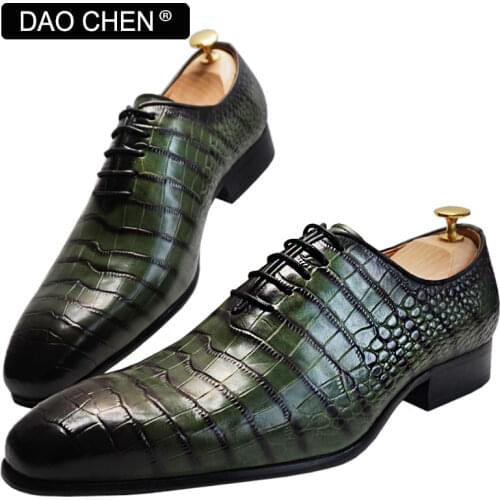DAOCHEN Mens Oxfords